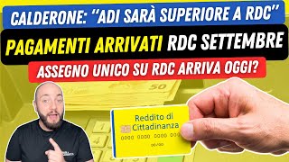 📣 REDDITO DI CITTADINANZA SETTEMBRE pagamenti iniziati Nuove dichiarazioni della ministra Calderone [upl. by Varden]