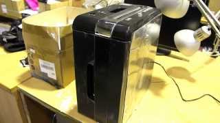 Fellowes Powershred DS1200Cs First Impression [upl. by Ahsirhcal321]