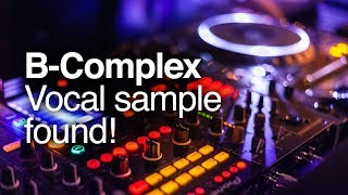 BComplex  Beautiful Lies  Vocal sample found [upl. by Yggep]