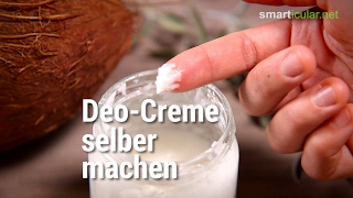 KokosölDeocreme selber machen [upl. by Hurlow]