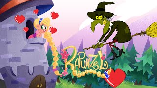 Rapunzel and the Witch ✨ Cool School Cartoons for Kids [upl. by Trust]