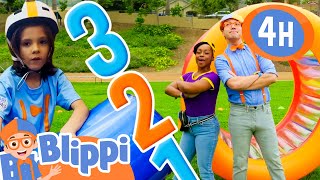 Blippis Race to the Finish Game Show Episode 3  BLIPPI  Kids TV Shows  Cartoons For Kids [upl. by Kono]