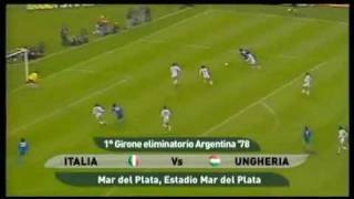 Italia  Ungheria 31  Campionato del Mondo 1978  girone eliminatorio 1° gruppo 2a gara [upl. by Woodcock662]