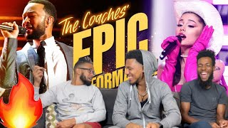 🔥Ariana Kelly John and Blake Deliver an Incredible Coach Performance  The Voice 2021  REACTION [upl. by Namajneb]