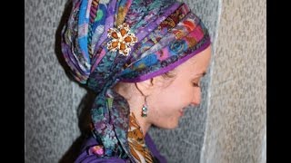 Wrapunzel Basic Single Sari Scarf Wrap [upl. by Iago]