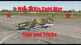 DCS MiG21 Bis Cold War Tips and Tricks [upl. by Aneelahs]