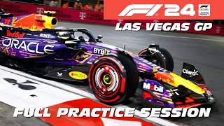 F1 24 Viva Las Vegas  Full Red Bull Practice Session amp Race [upl. by Lama]