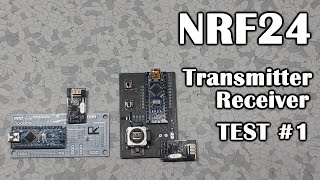 NRF24 Radio Receiver and Transmitter Test [upl. by Munshi984]