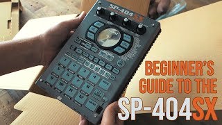 SP404SX  Beginners guide  Table of contents included [upl. by Durtschi910]