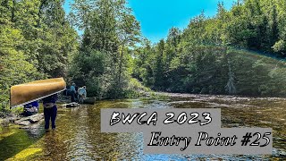 BWCA 2023  Entry Point 25  Incredible Fishing [upl. by Nauqyt]