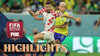 Croatia vs Brazil Highlights  2022 FIFA World Cup  Quarterfinals [upl. by Takeshi]