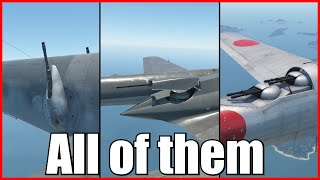 Every Remote Turret in War Thunder  Planes [upl. by Atelahs822]