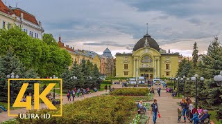 Trip to Ukraine  Chernivtsi  4K Urban Documentary Film [upl. by Wichern98]