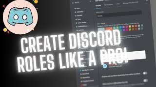 CREATE Discord Roles Like a PRO [upl. by Jotham]