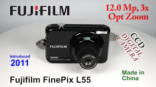 2011 Fujifilm FinePix L55  CCD Digital Camera [upl. by Hike719]