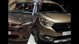 Dacia Dokker 2020 vs Citroen C4 Grand Spacetourer 2020 [upl. by Nahbois]