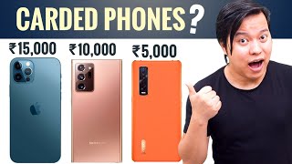 Buy iPhone  Samsung Phones Starting From ₹5000📱📱 Carded Smartphones Explained [upl. by Nuy]