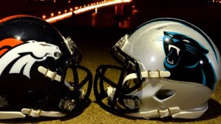 Carolina Panthers Vs Denver Broncos Live Reaction [upl. by Akinoj]