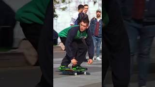 Yuri Facchini Being a Savage skateboarding bestskatetricks skatetricks [upl. by Heurlin]