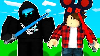 TANQR and KREEKCRAFT in Roblox Bedwars [upl. by Lakin]