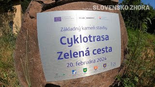 Cyklotrasa Zelená cesta Vrbové  Krakovany  Trebatice  Piešťany  Cyklotrasa Piešťany  Vrbové [upl. by Terrag67]