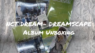 UNBOXING  GIVEAWAY NCT DREAM DREAMSCAPE ALBUM UNBOXING [upl. by Yeliw461]