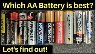 Which AA Battery is Best Can Amazon Basics beat Energizer Lets find out [upl. by Edeline]