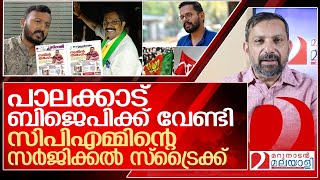 ബിജെപിയെ തുണച്ച് സിപിഎം സർജിക്കൽ സ്ട്രൈക്ക് l palakkad byelection [upl. by Esilahs]