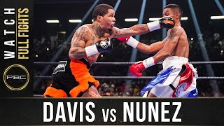 Davis vs Nunez FULL FIGHT July 27 2019  PBC on Showtime [upl. by Elohc]