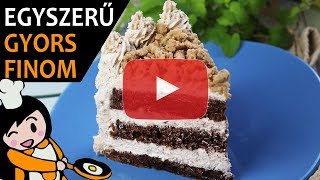 Tejszínes gesztenyetorta  Recept Videók [upl. by Byers]