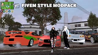 RILIS GTA SA FIVEM STYLE V2 FULL MAPS GTA 5 TERBARU [upl. by Ella974]