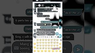 POV DI KASIH CINT MISTERIUS 🤯  fakechat 4u whatsmock masukberanda shorts [upl. by Prentice]