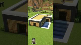 Mindcraft mein house kaise banaen house kaise banaen shorts viral animation [upl. by Ellertnom]