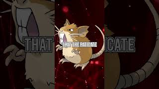 PokeMinute Facts 20 The DEAD Raticate Fan Theory 🐀💀 [upl. by Enellek59]