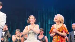 The Great Gatsby curtain call 4 Nov 2024 with BCEFA speech by Jeremy Jordan [upl. by Jerri]