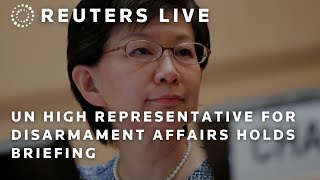 LIVE UN High Representative for Disarmament Affairs Nakamitsu holds briefing on Nobel Peace Priz… [upl. by Notkcorb]