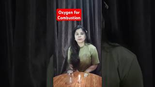 Oxygen necessary for combustion Class 6th  Priya Maam  scienceexplained class6 [upl. by Lawtun]