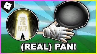 How to ACTUALLY get PAN GLOVE  quotInto the Cryptquot BADGE in SLAP BATTLES ROBLOX [upl. by Esenaj]