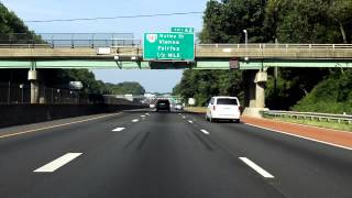 Interstate 66 Exits 67 to 60 westbound [upl. by Aseral]