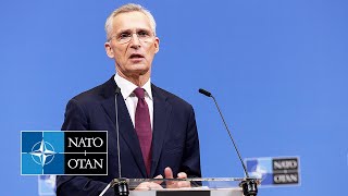 NATO Secretary General Press Conference at Foreign Ministers Meeting 04 APR 2024 [upl. by Meil]