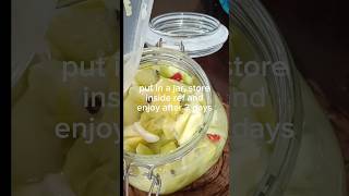 How to make sweet and spicy pickled mangoes or burong mangga [upl. by Andromache]