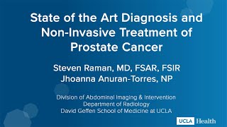 Prostate cancer Stateoftheart diagnosis and noninvasive treatment [upl. by Grof]