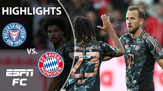 Holstein vs Bayern Munich  Bundesliga Highlights  ESPN FC [upl. by Anazraf]