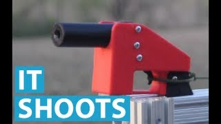 Lulz Liberator 3DPrinted Gun Demo  Mashable [upl. by Omor]