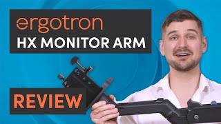 💻 Ergotron HX Monitor Arm  Review amp Assembly [upl. by Gian]