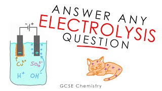 How To Answer Any ELECTROLYSIS Question [upl. by Aivat]