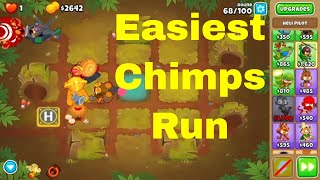 BEST Logs Chimps Walkthrough  BTD6 [upl. by Hayilaa]