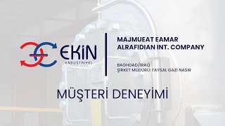 Başarılı İş Birliği Hikayesi Majmueat Eamar Alrafidian Int Company ile Müşteri Deneyimi [upl. by Negrom]