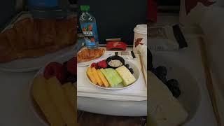 My Acela First Class Breakfast  07202024 SUBSCRIBE [upl. by Yllut]