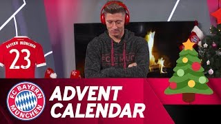 Which song is it w Robert Lewandowski  FC Bayern Xmas Advent Calendar 23 [upl. by Gupta]